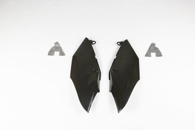 Side number plates Honda CRF 450 R (17-20) black HO04684-001