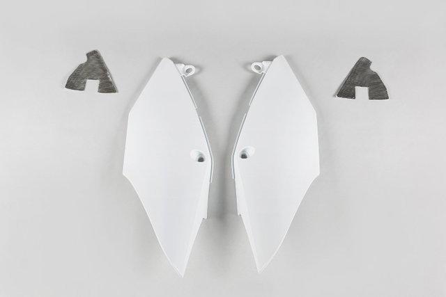 Side number plates Honda CRF 250 RX (19-21) white* HO04684-041