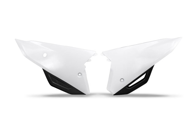 Side number plates Honda CRF 250 R (22-24) white HO05606-041