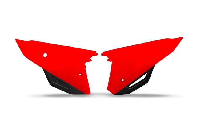 Side number plates Honda CRF 450 RX (21-24) red* HO05606-070