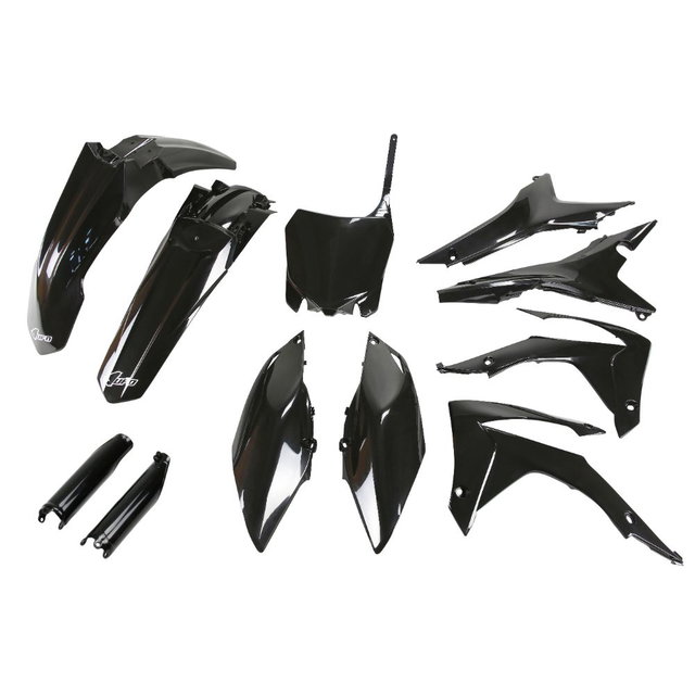 Plastics kit Honda CRF 250 R (14-17) - colour black HOKIT121F-001