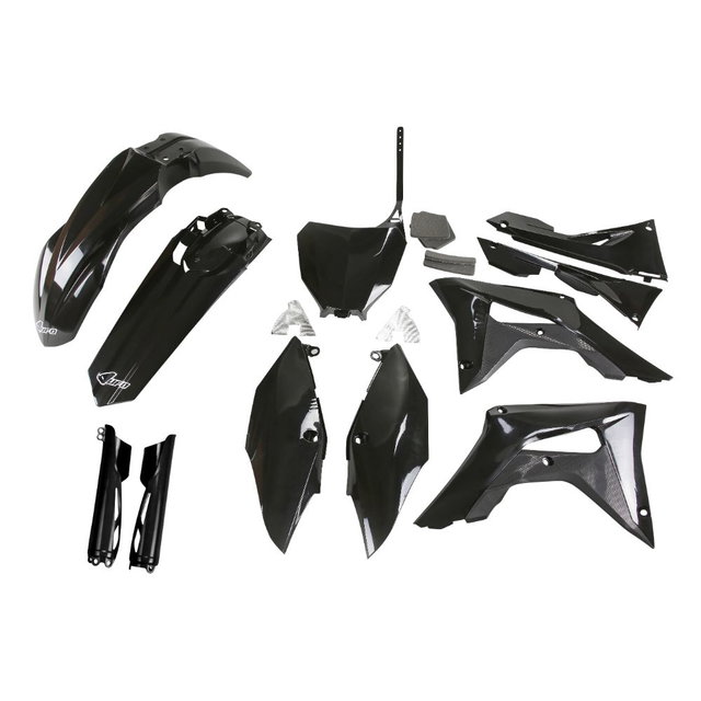 Plastics kit Honda CRF 450 R (17-20) - colour black HOKIT123F-001