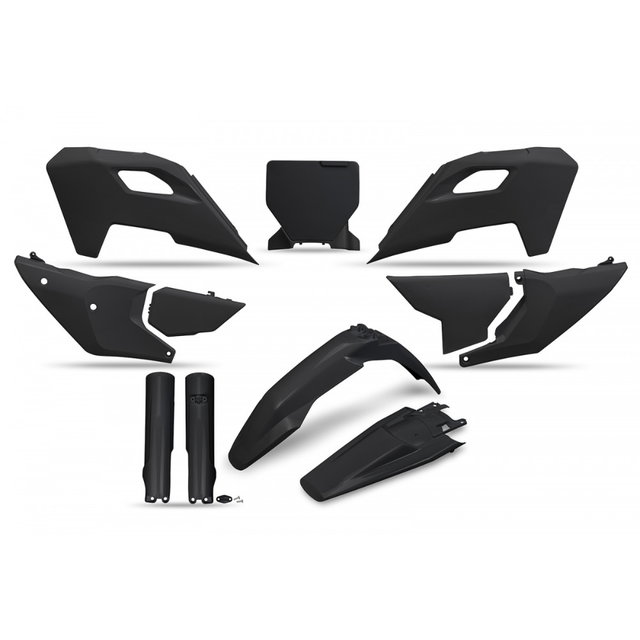 Plastics kit Husqvarna 125 TC (23-24) - colour black HUKIT626F-001