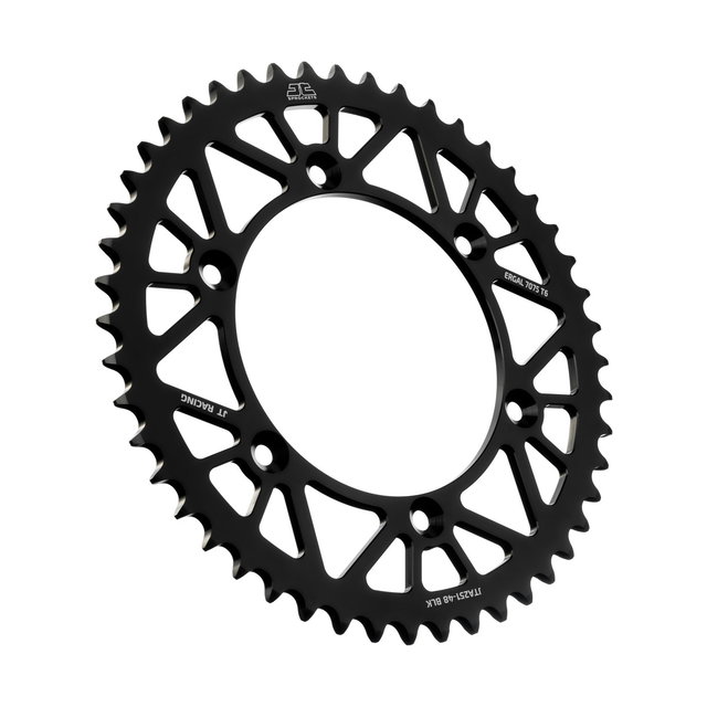 Rear sprocket JT ergal Yamaha YZ 426 F (00-02) 48 teeth black JTA251.48BLK