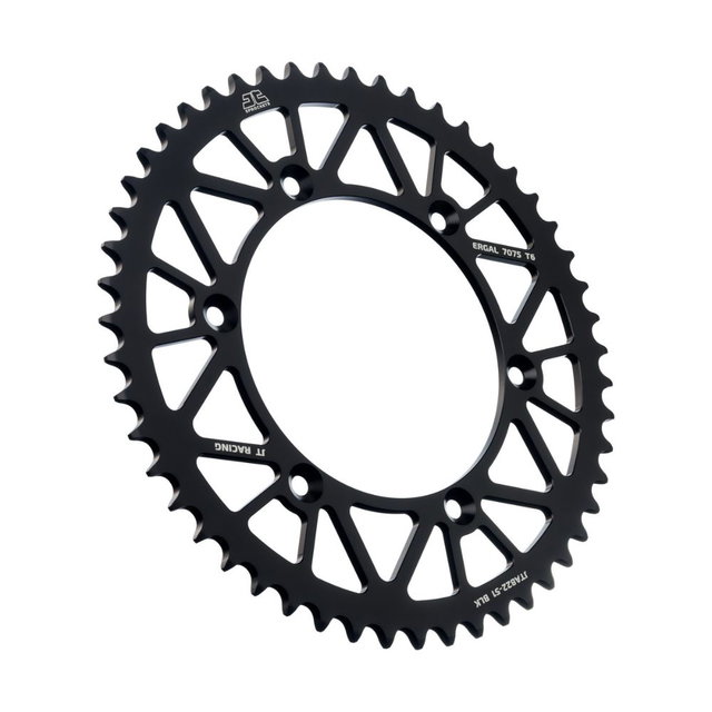 Rear sprocket JT ergal Gasgas 250 EC-F (10-15) 51 teeth black JTA822.51BLK