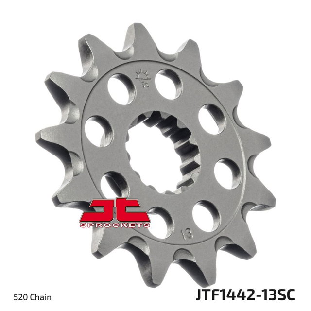 Front sprocket JT Suzuki RMZ 250 (13-25) 13 teeth anti-mud JTF1442.13SC