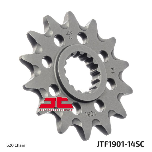 Front sprocket JT Beta Xtrainer 250 (17-25) 14 teeth anti-mud JTF1901.14SC