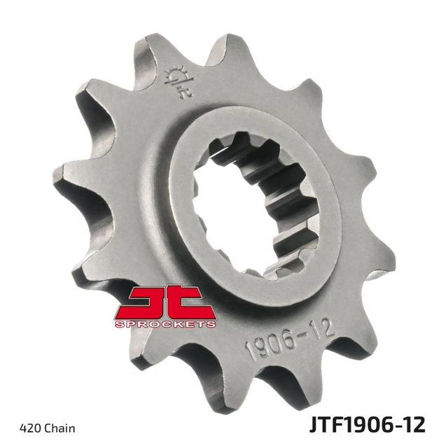 Front sprocket JT Gasgas 65 MC (21-23) 12 teeth pitch 420 JTF1906.12