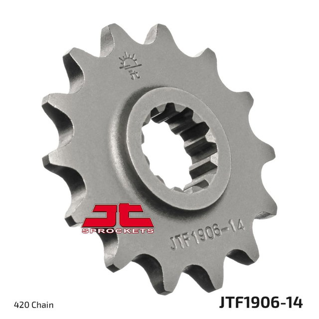 Front sprocket JT Gasgas 65 MC (21-23) 14 teeth pitch 420 JTF1906.14