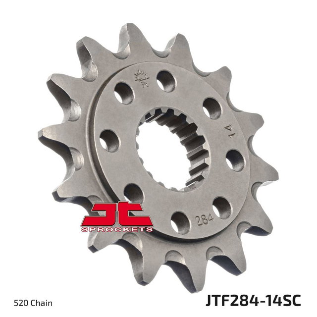 Front sprocket JT Honda CRF 250 R (22-25) 14 teeth anti-mud JTF284.14SC