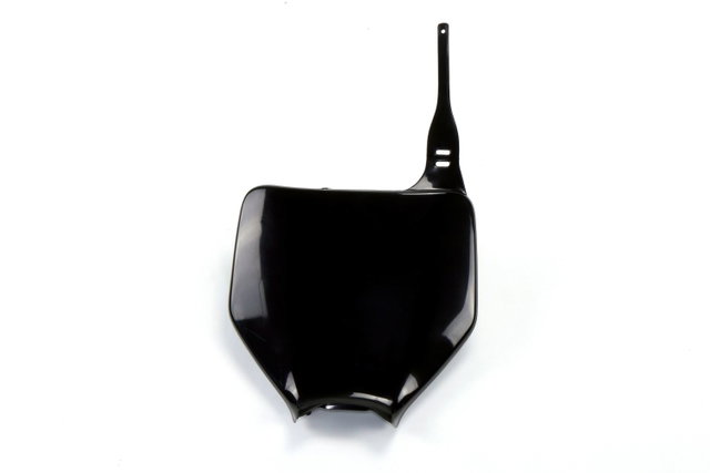 Number plate front Kawasaki KX 125 (03-08) black KA03740-001