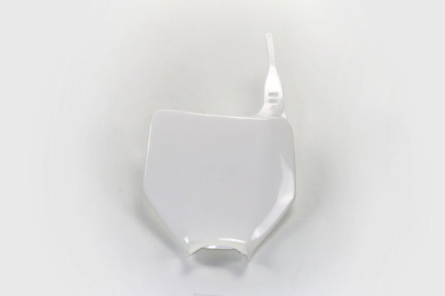 Number plate front Kawasaki KX 450 F (06-08) white* KA03740-047