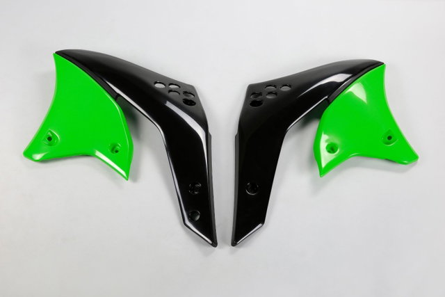Radiator Shrouds Kawasaki KX 250 F (06) black and green* KA03767-026