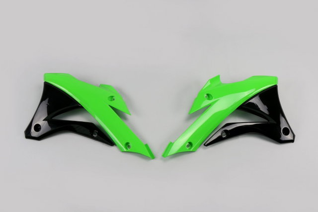 Radiator Shrouds Kawasaki KX 85 (14-21) green and black* KA04728-999