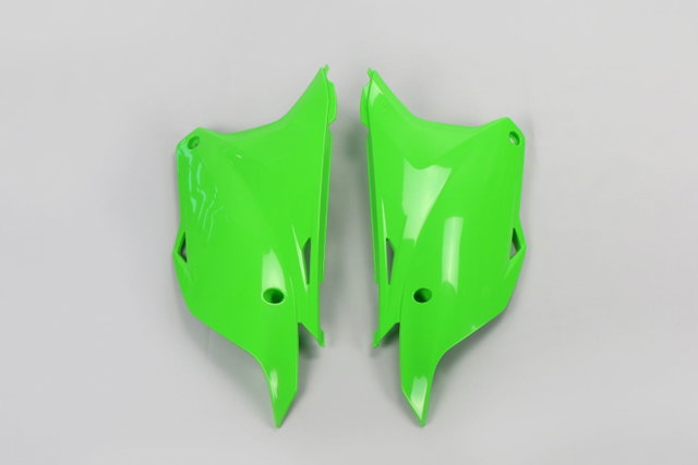 Side number plates Kawasaki KX 85 (14-26) green* KA04729-026