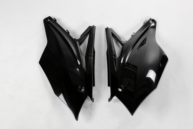 Side number plates Kawasaki KX 450 F (16-18) black KA04737-001