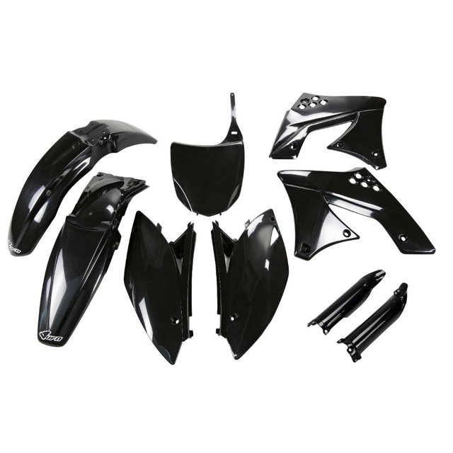 Plastics kit Kawasaki KX 250 F (09-12) - colour black KAKIT212F-001