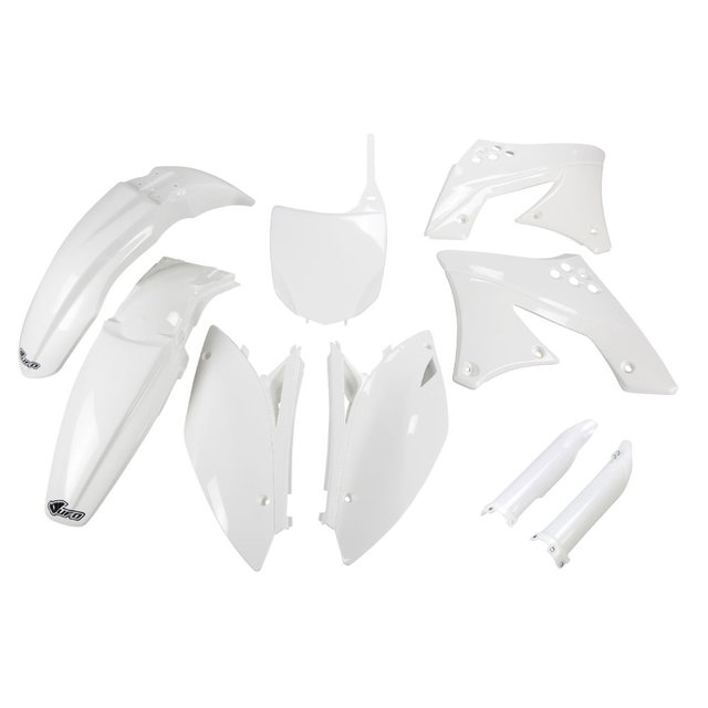 Plastics kit Kawasaki KX 250 F (09-12) - colour white KAKIT212F-047