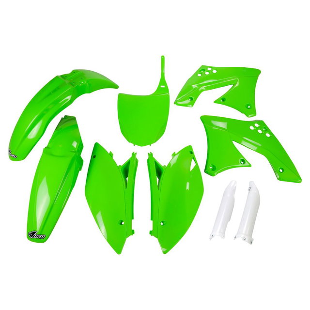 Plastics kit Kawasaki KX 450 F (09-11) - colour green KAKIT213F-026