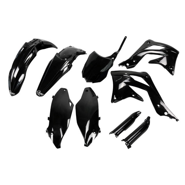 Plastics kit Kawasaki KX 450 F (13-15) - colour black KAKIT220F-001