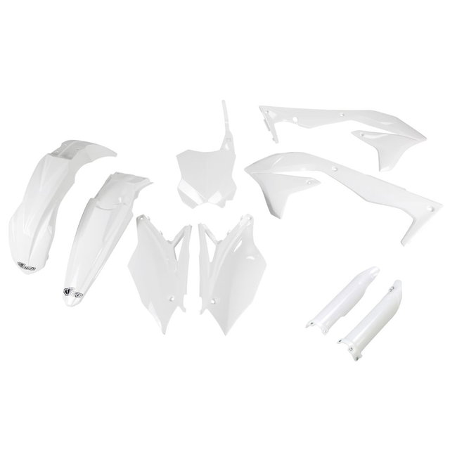 Plastics kit Kawasaki KX 450 F (16-17) - colour white KAKIT223F-047