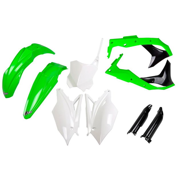 Plastics kit Kawasaki KX 250 F (17) - colour OEM KAKIT224F-999