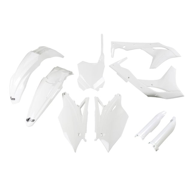 Plastics kit Kawasaki KX 250 F (18-20) - colour white KAKIT225F-047