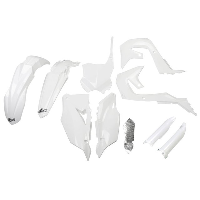 Plastics kit Kawasaki KX 250 F (21-24) - colour white KAKIT227F-047
