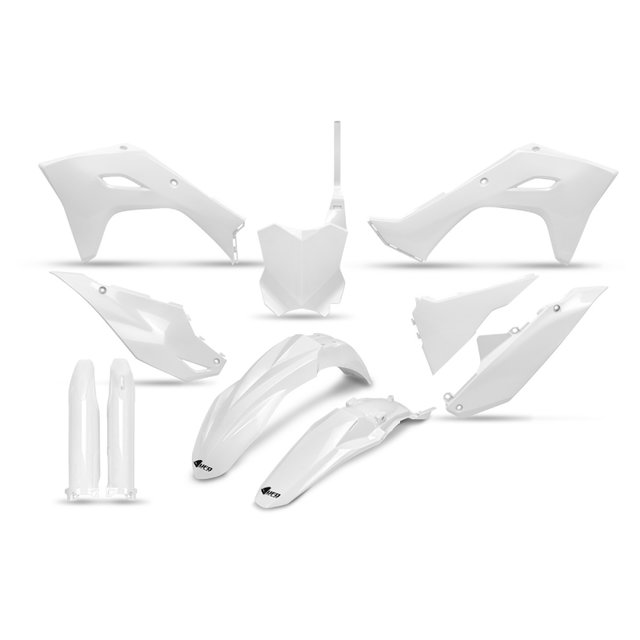 Plastics kit Kawasaki KX 450 F (24-26) - colour white KAKIT231F-047