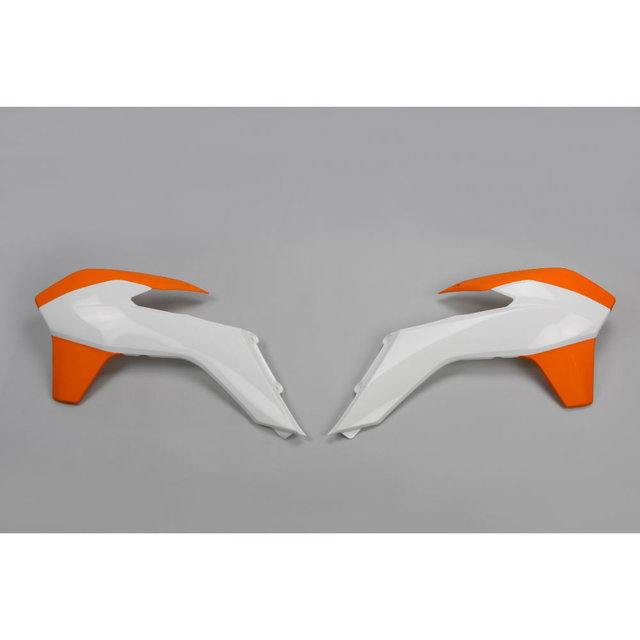 Radiator Shrouds KTM 250 SX (13-16) white and orange* KT04052-999W