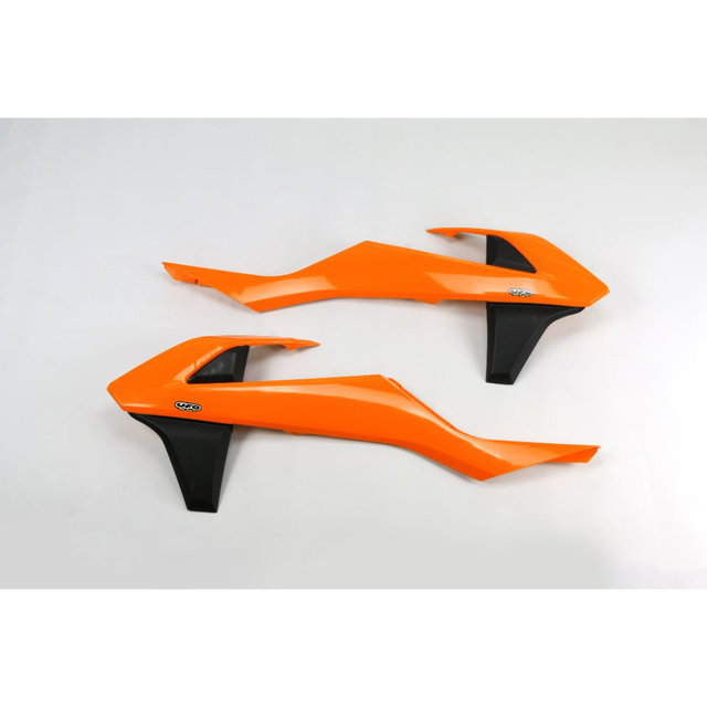 Radiator Shrouds KTM 250 EXC (17-19) orange and black KT04061-999