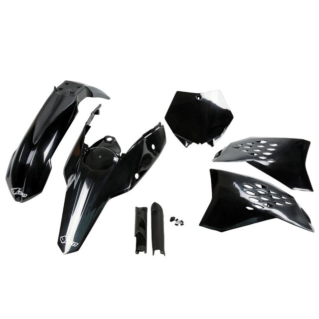 Plastics kit KTM 250 SX-F (07-10) - colour black KTKIT506F-001