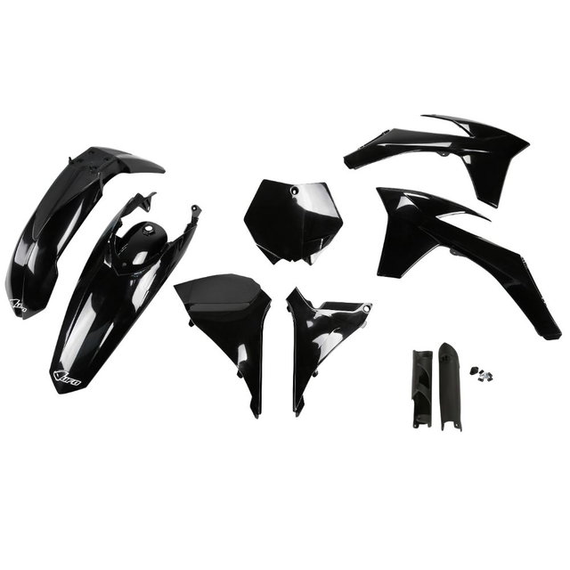 Plastics kit KTM 250 SX-F (11-12) - colour black KTKIT510F-001