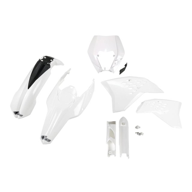 Plastics kit KTM 530 EXC-F (09-11) - colour white KTKIT520F-047