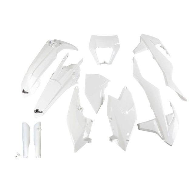 Plastics kit KTM 350 EXC-F (17-19) - colour white KTKIT523F-047