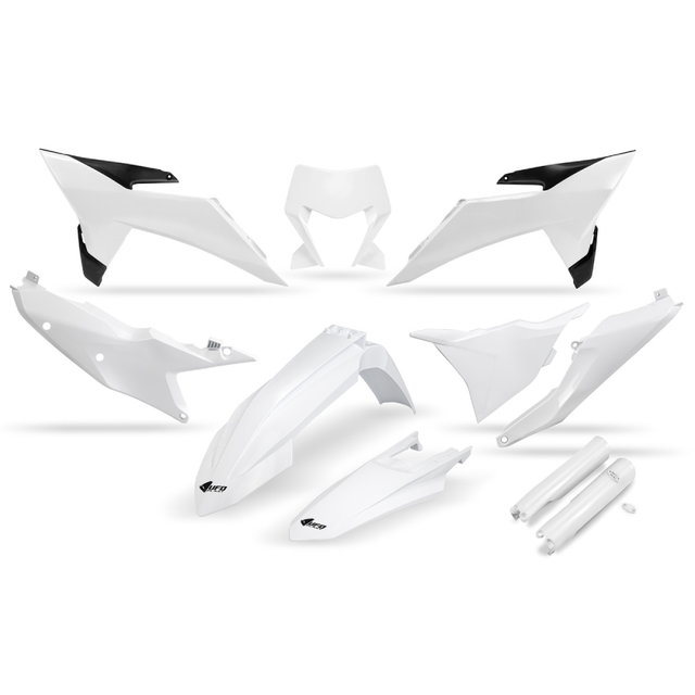 Plastics kit KTM 250 EXC-F (26) - colour white KTKIT546F-042