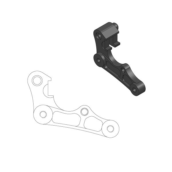 Spacer Yamaha YZ 250 (08-25) front 270 mm - Moto Master MM-211050