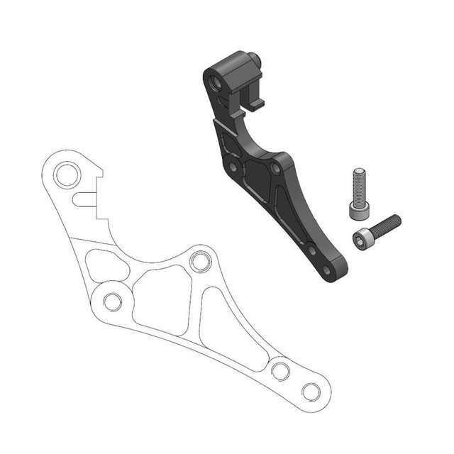 Spacer Husaberg 125 TE (12-14) front 320 mm - Moto Master MM-211054