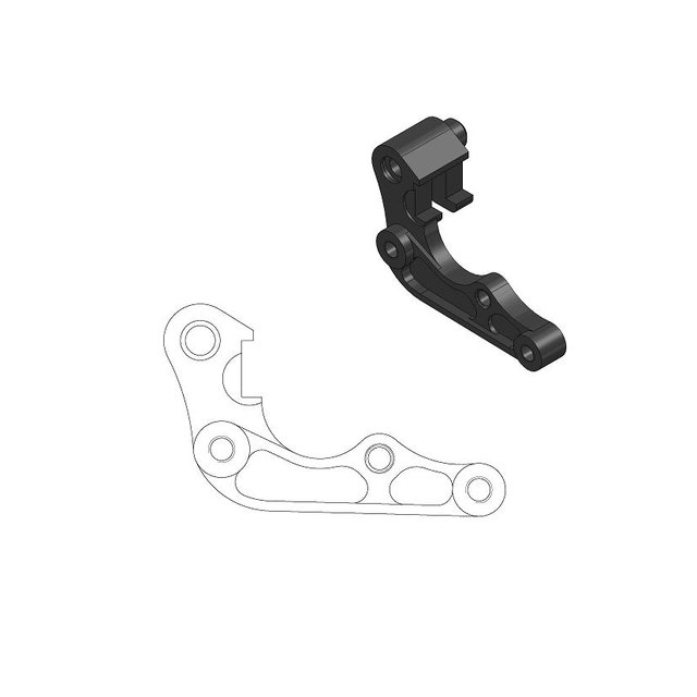 Spacer Honda CRF 250 R (15-18) front 270 mm - Moto Master MM-211067