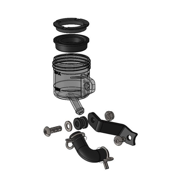 Reservoir Kit for Radial Brake Master Cylinder Moto Master RMC MM-213139