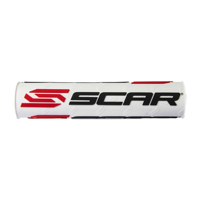Handlebar pad Scar white and black - Handlebar with crossbar MSXW