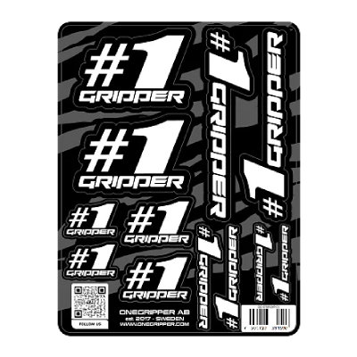Kit sticker Logo sponsor - Onegripper Kit sticker Logo sponsor - Onegripper