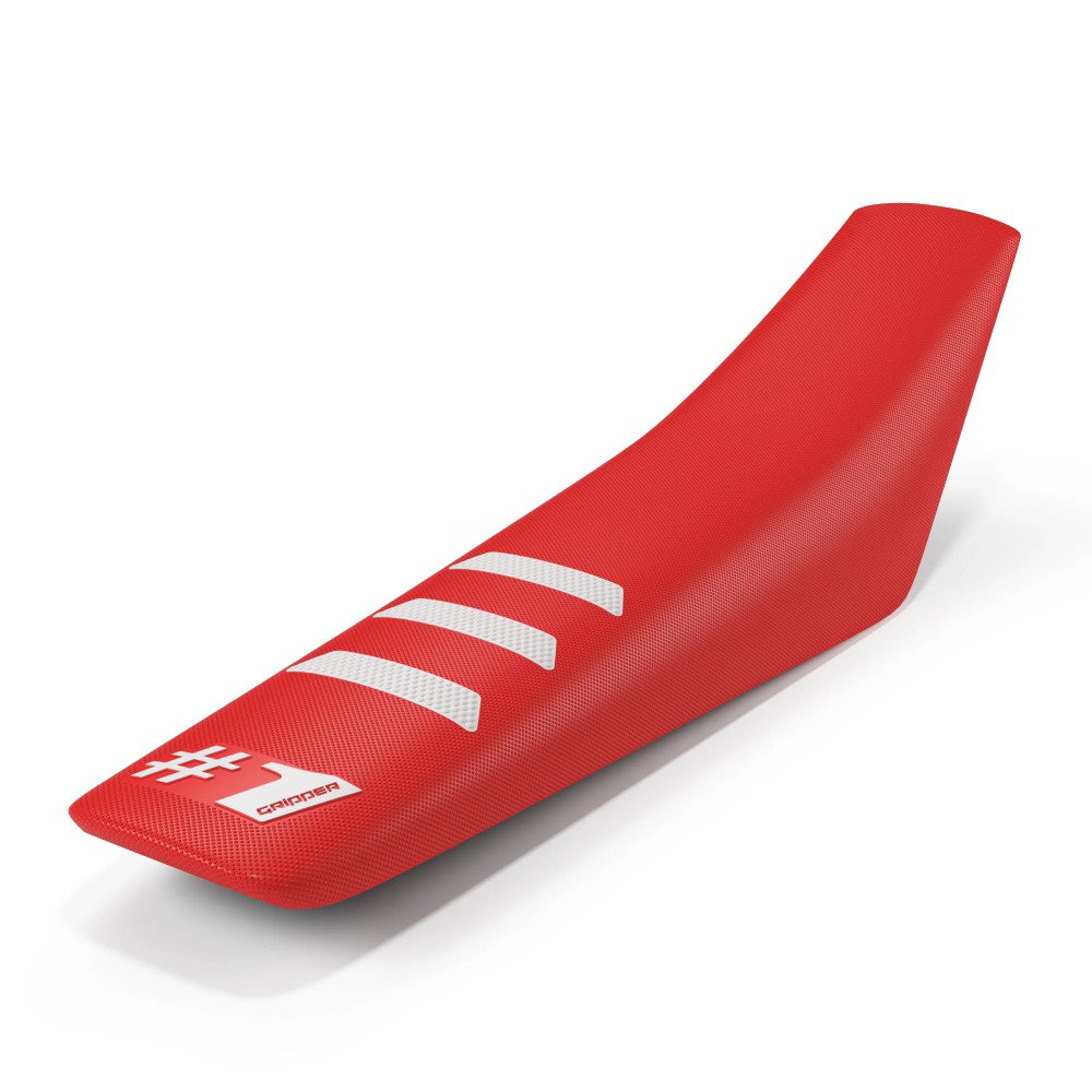 Universal seat cover Onegripper - Light Rib red and white Universal seat cover Onegripper - Light Rib red and white