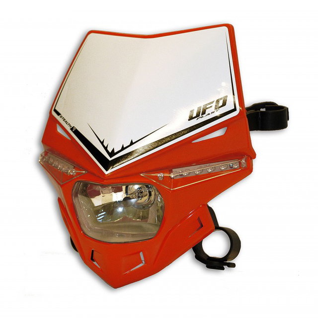 Headlight Mask Universal UFO Stealth red PF01715-070