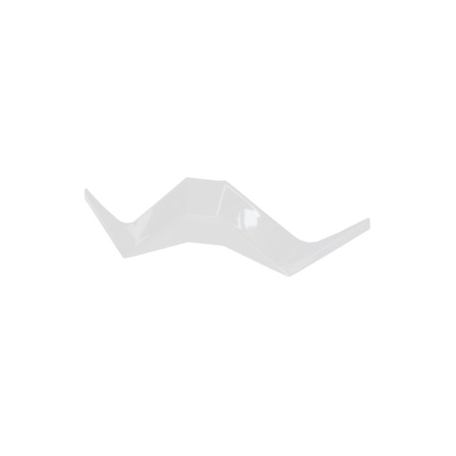 Replacement nose guard for goggles Rapid 3309 - white PG-3351-323