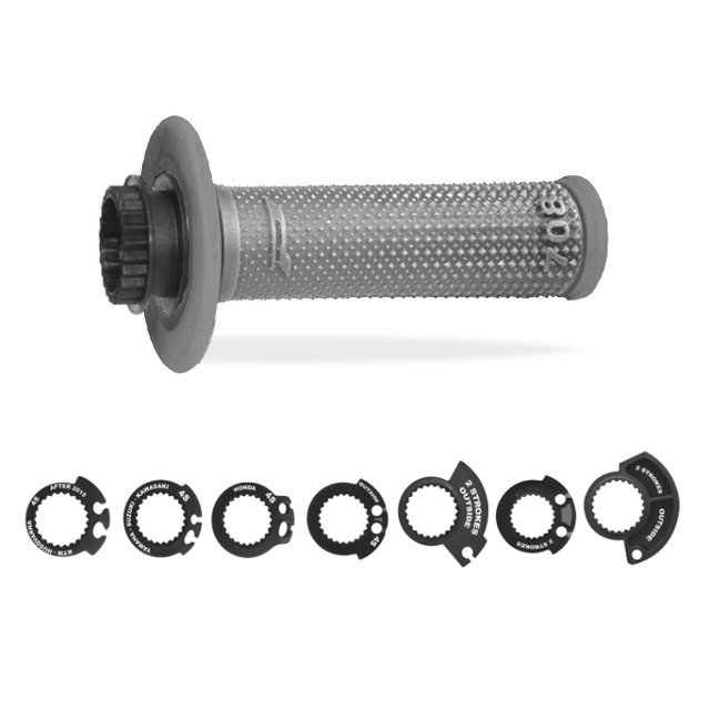 Pair of Grips Lock-On Pro Grip 708 - grey PG-708-416
