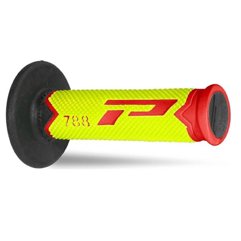 Pair of Grips off-road Pro Grip 788 - red neon yellow black Pair of Grips off-road Pro Grip 788 - red neon yellow black