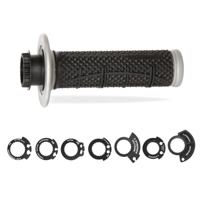 Pair of Grips Lock-On Pro Grip 809 - grey black Pair of Grips Lock-On Pro Grip 809 - grey black