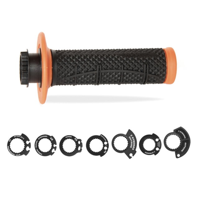 Pair of Grips Lock-On Pro Grip 809 - orange black PG-809-201