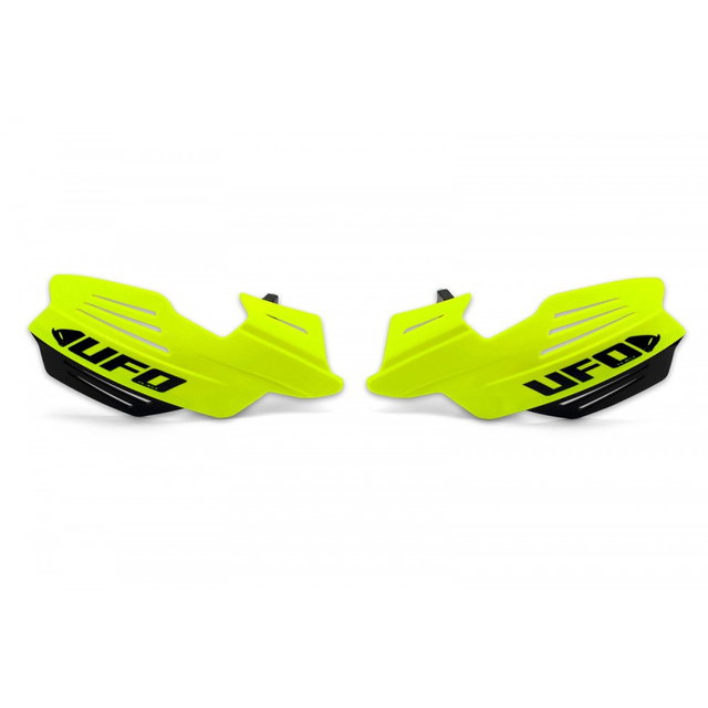 Pair of handguards UFO VULCAN universal neon yellow PM01650-DFLU